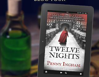 Spotlight on Twelve Nights by Penny Ingham #16thCentury #MurderMystery #CoffeePotBookClub