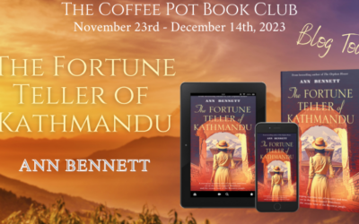 The Fortune Teller of Kathmandu by Ann Bennett #India #Burma #CoffeePotBookClub #wartime
