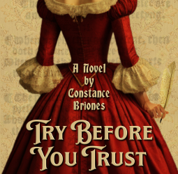 Try before you Trust by Connie Briones #Elizabethan #FemalePoet #HistoricalFiction