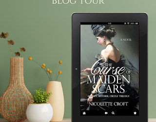 The Curse of Maiden Scars by Nicolette Croft #Gothic #Historical #CoffeePotBookClub