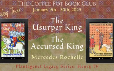 The Usurper King by Mercedes Rochelle #CoffeePotBookClub #Review #HistoricalFiction