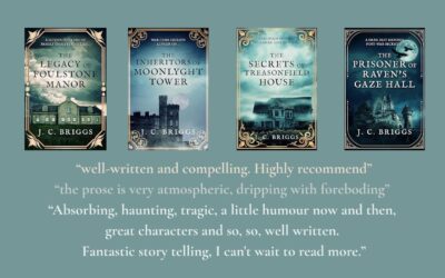 The Prisoner of Raven’s Gaze Hall by J C Briggs #WW1 #Gothic #Mystery